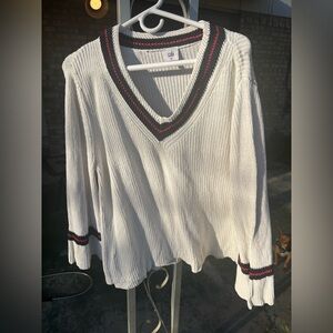 Cabi XL women’s collegiate sweater